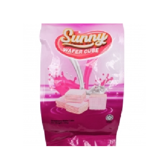 Sunny Wafer Cube Strawberry Flavour